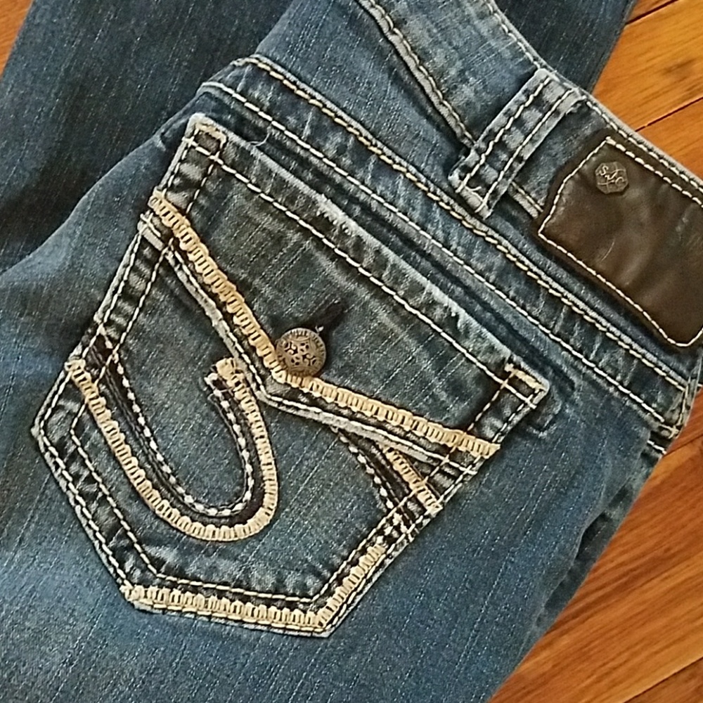 Silver Jeans Dark Blue Boot Cut